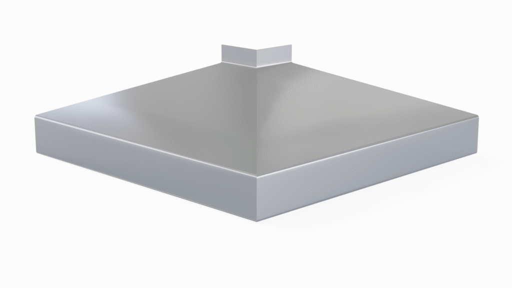 Corner piece - Outside corner - Back: 17 mm